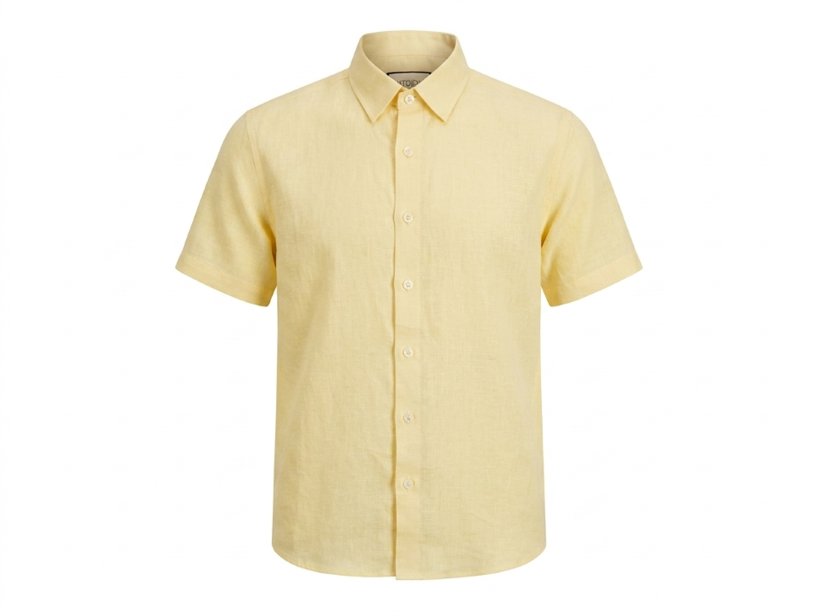 Cala Linen Shirt Butter Yellow