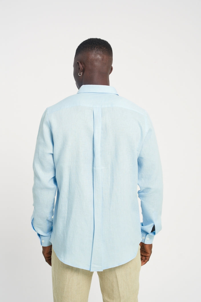 Fira LS linen Icy Blue